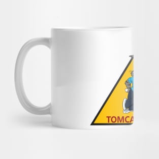 F-14 Tomcat - Triangle Tomcat Tweakers - Clean Style Mug